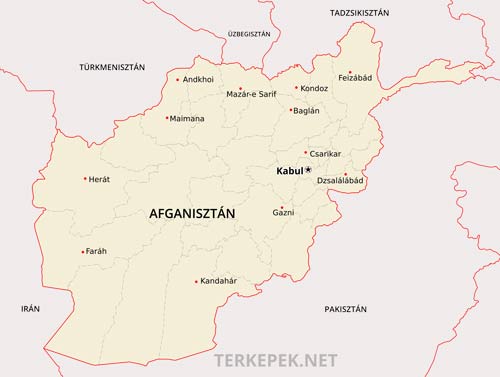 Afganisztán városai